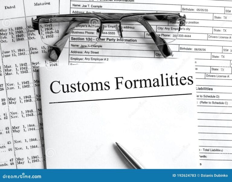 Paperassen & formaliteiten