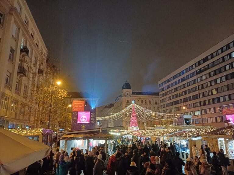 Advent Basilika kerstmarkt in Budapest