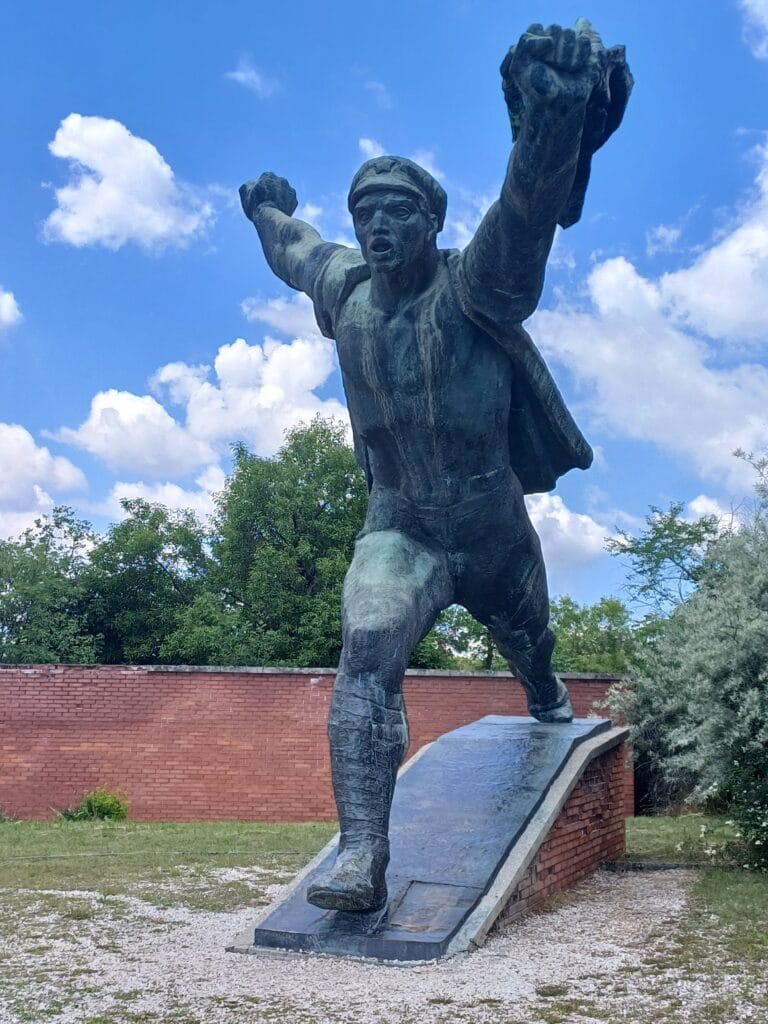 Beeld in Memento Park
