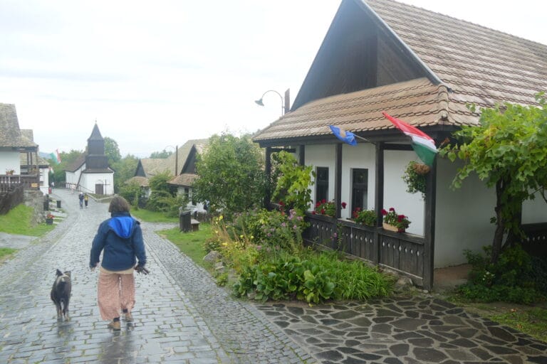 Hollókő hoofdstraat