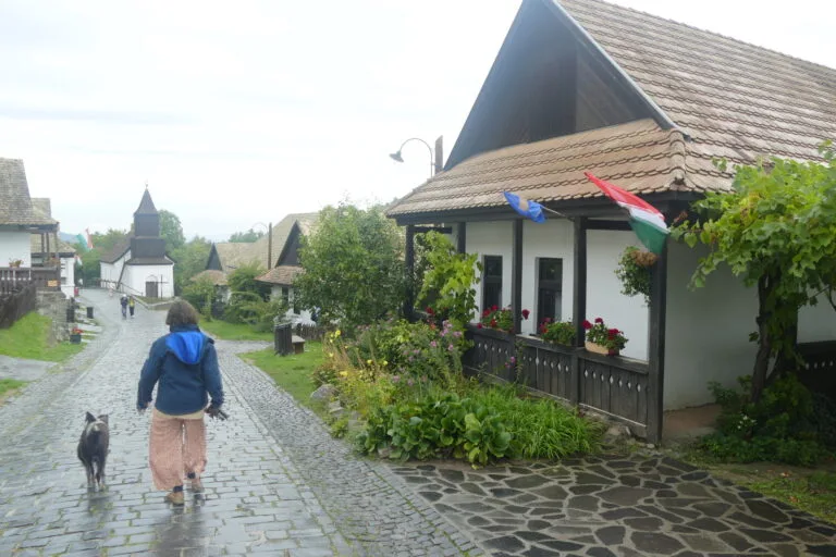 Hollókő hoofdstraat