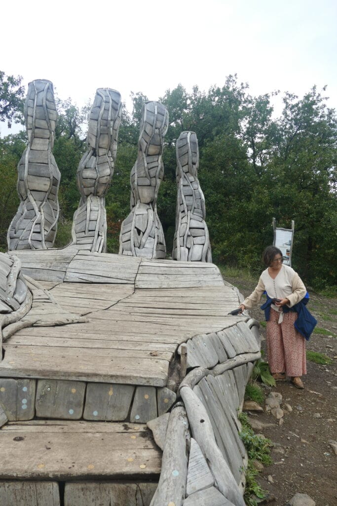 Hollókő Isten tenyere